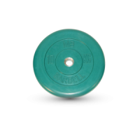 10 кг диск (блин) MB Barbell (зеленый) 26 мм.