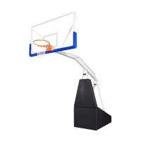 Стойка баскетбольная мобильная складная на пружинах вынос 2,25 м c противовесом (Арт. 39092)