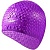 Шапочка для плавания силиконовая Bubble Cap (фиолетовая) B31552